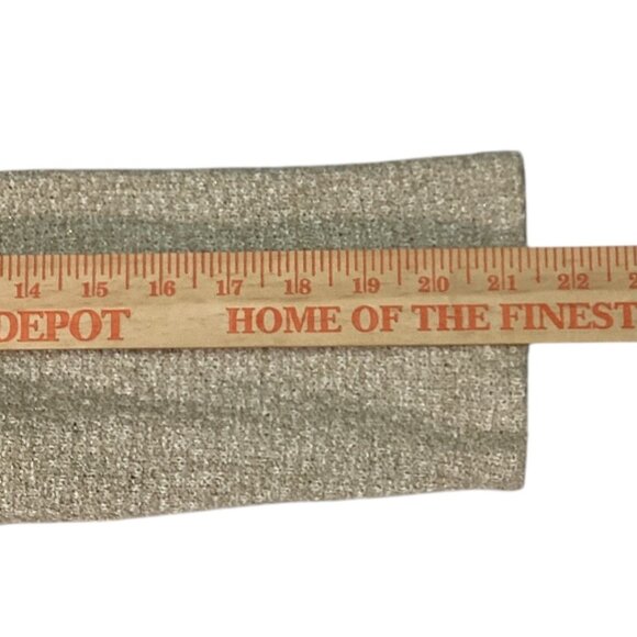 Vintage Castleberry Beige & Gold Metallic Textured Blazer‎ Lady Jacket Size 6 - Picture 3 of 6